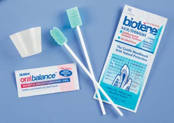 	Oral Care Kits with Dentips & Biotene
